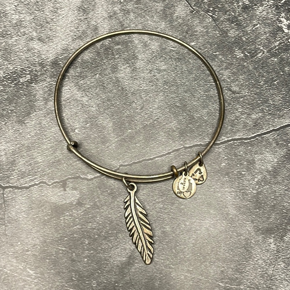 Alex & Ani Feather Bracelet